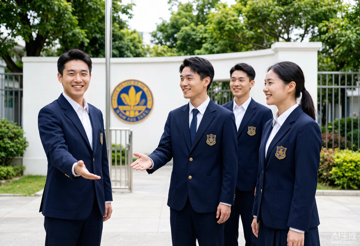 为 江苏海渡教育科技集团有限公司 提供 教育学校 职业装定制案例 - 06_教育学校案例封面图