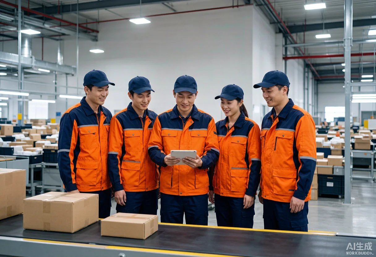 为 武汉众成供应链有限公司 提供 物流快递 职业装定制案例 - 08_物流快递案例封面图